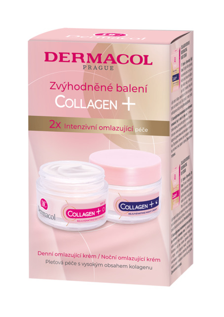 E-shop Dermacol - Collagen+ denný a nočný krém - 50 ml + 50 ml